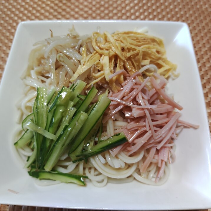冷やし中華うどん